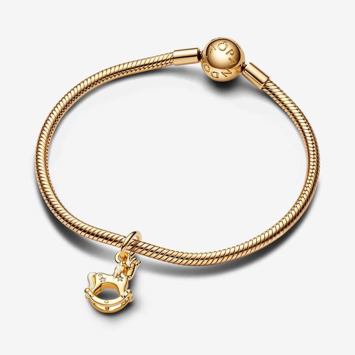 Charm Pendente Unicorno a Dondolo