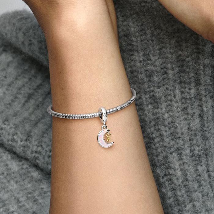 Charm Pendente Chiave della Luna