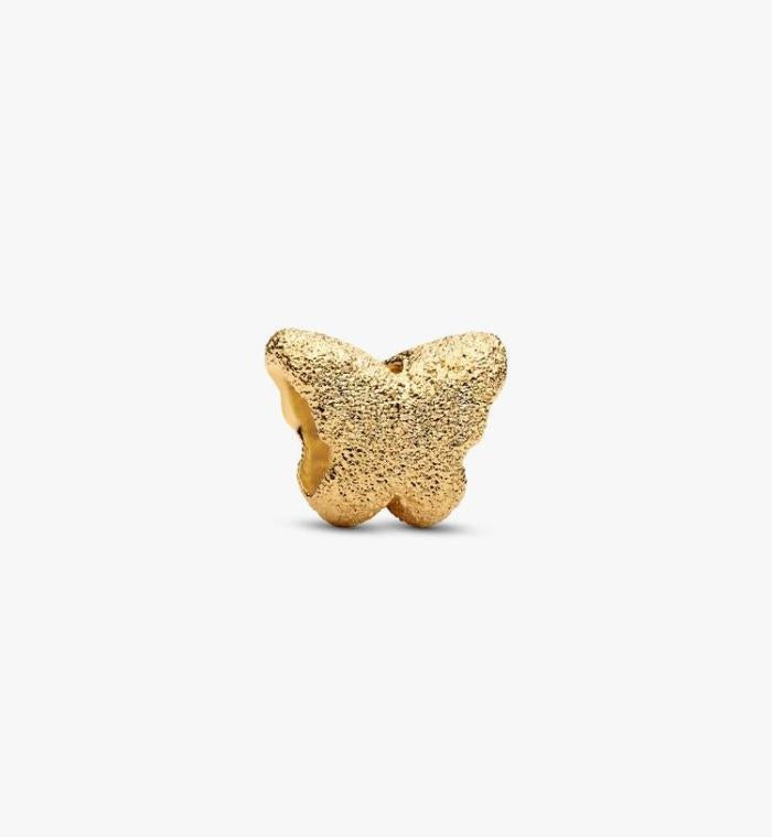 Mini Charm Farfalla effetto diamantato
