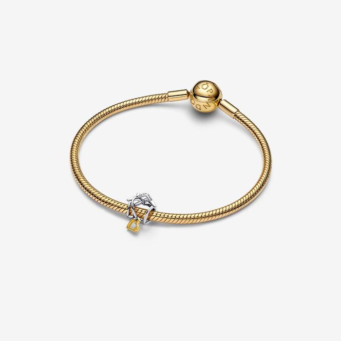 Charm Openwork Casa "With You I'm Home"