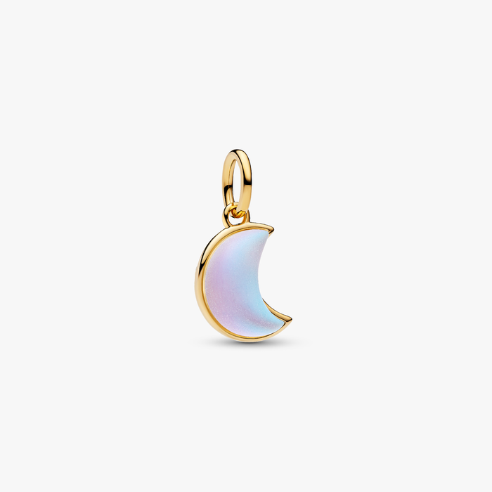 Charm Pendente Luna Crescente Luminosa