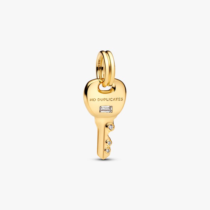 Charm Pendente Chiave "No Duplicates"