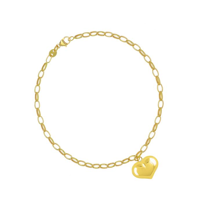 Bracciale Cuore d'Oro Vero