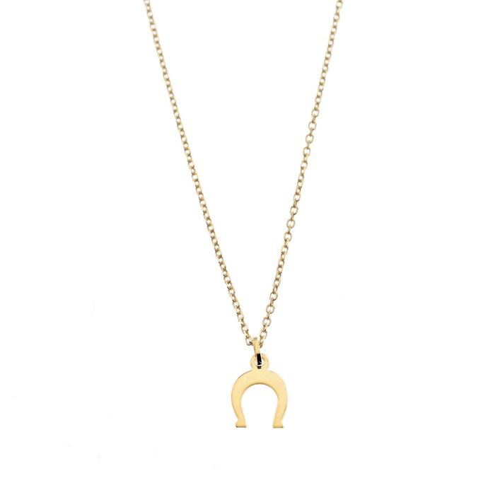 Collana Ferro di Cavallo d'Oro Vero