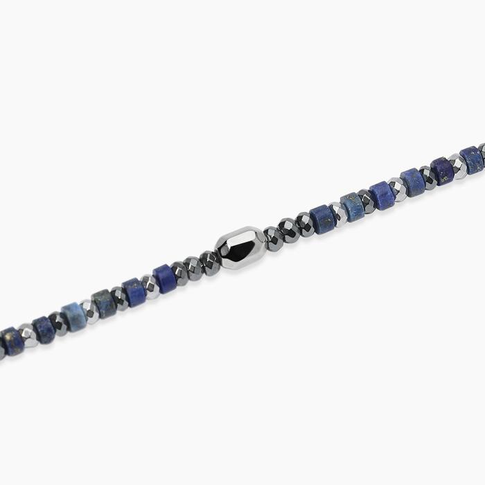 Bracciale regolabile con ematite e lapis Style 40