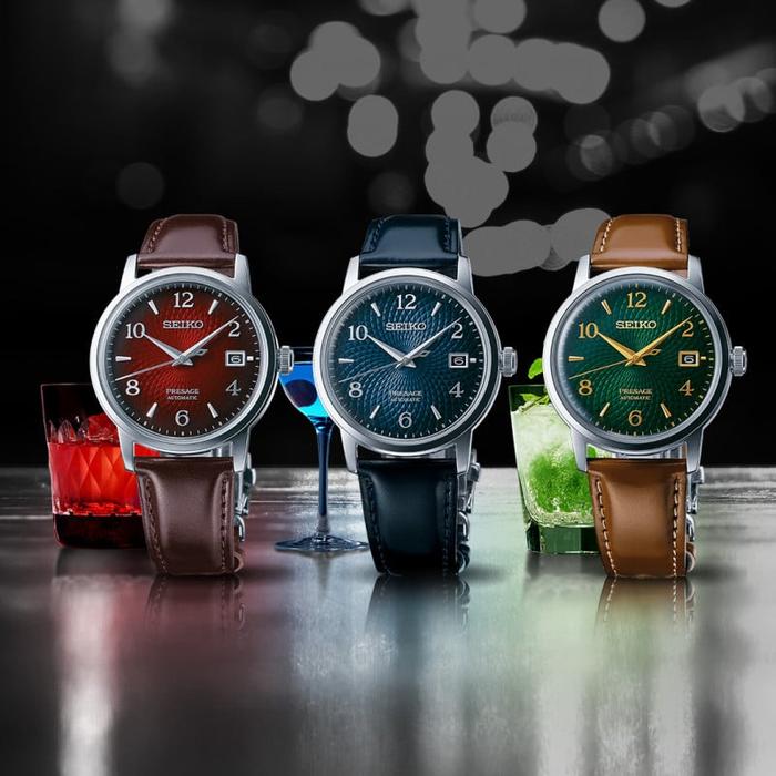 Orologio PRESAGE Cocktail ~ Automatico 3 sfere