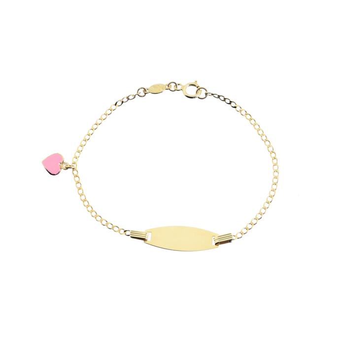 Bracciale Cuore d'Oro Vero