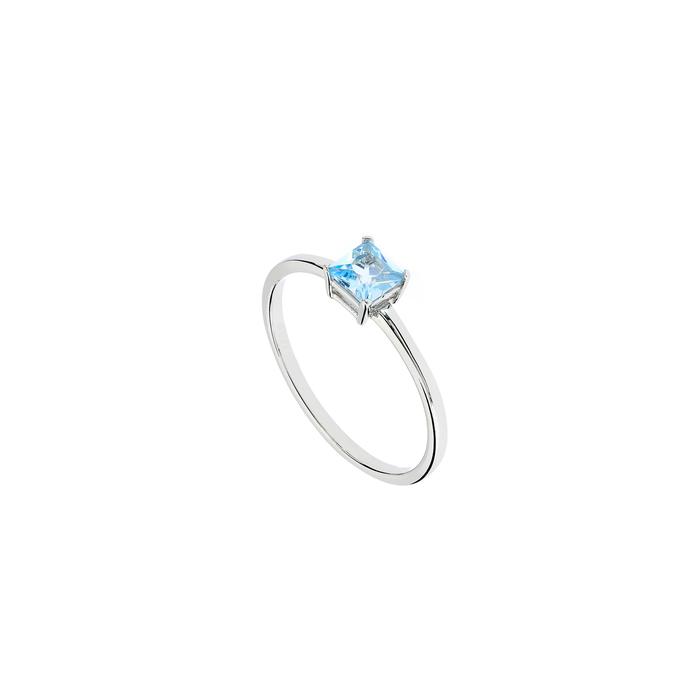 Anello Topazio d'Oro Vero