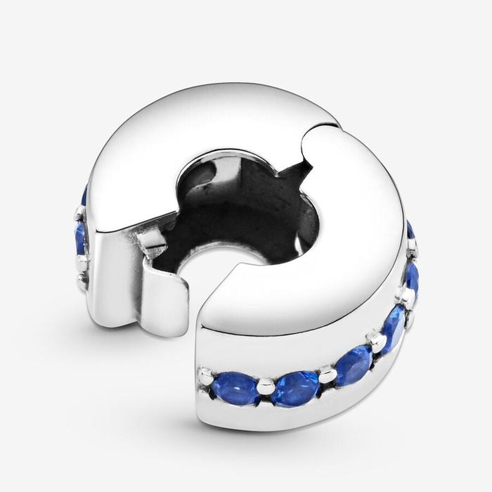 Charm Clip Sentiero Luminoso Blu
