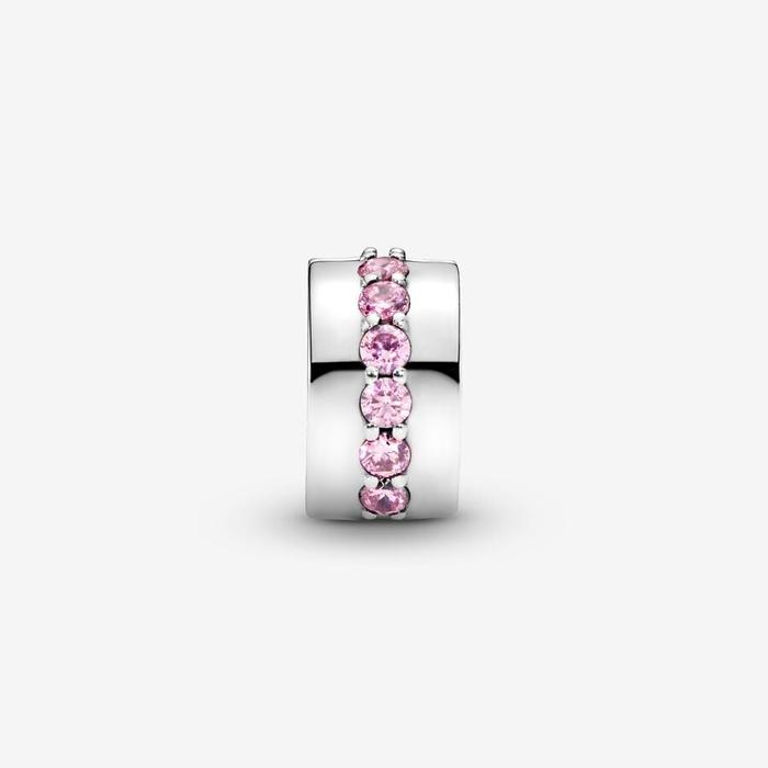 Charm Clip Sentiero Luminoso Rosa