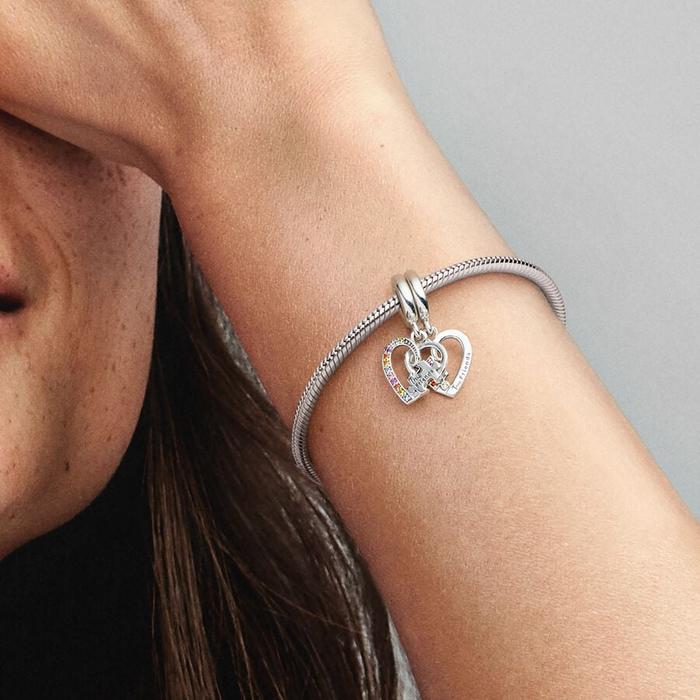 Charm Pendente Puzzle dell'Amicizia Divisibile