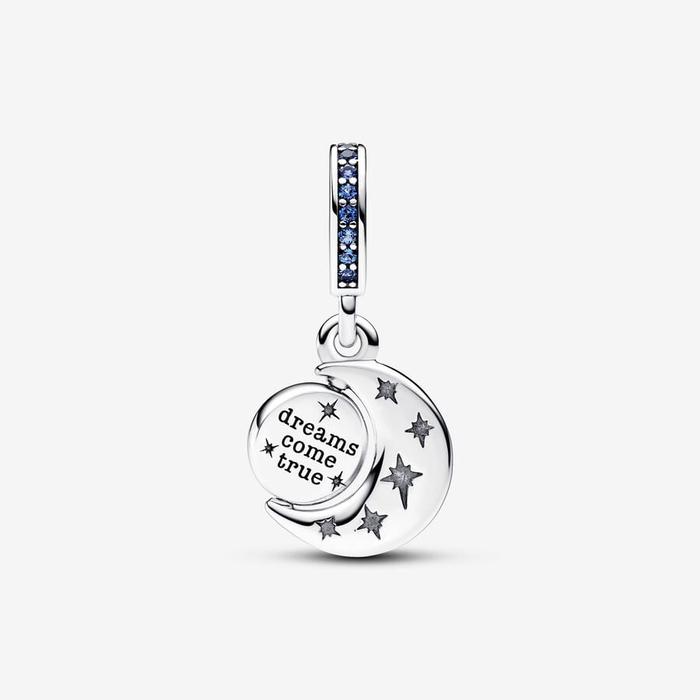 Charm Pendente Luna Girevole