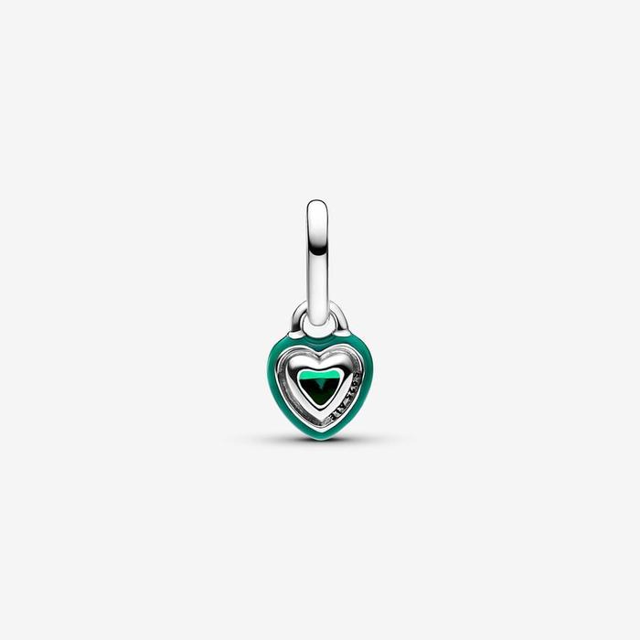 Charm Mini Pendente Green Chakra Heart Pandora ME