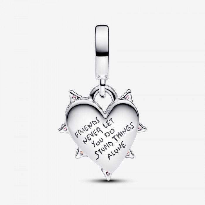 Charm Pendente Cuore dell'Amicizia Opale