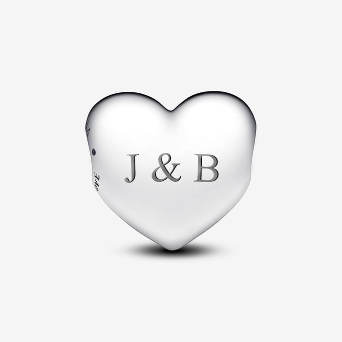 Charm Cuore Grande Be Love da incidere