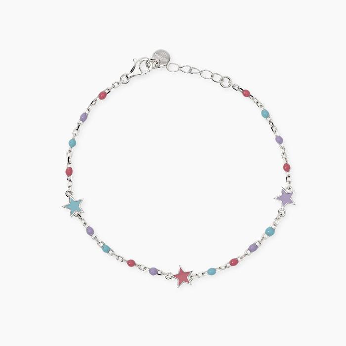 Bracciale baby multicolor con stelle STELLA STELLINA