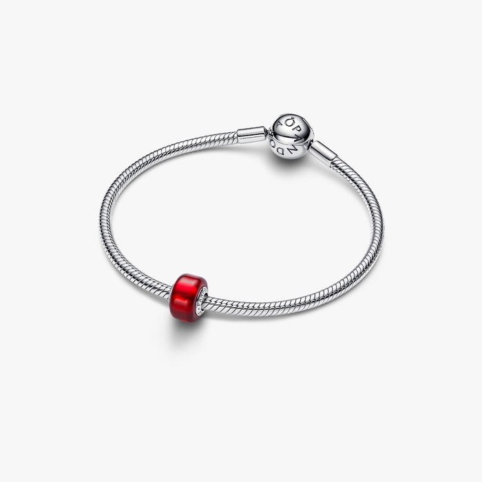 Charm Mini Vetro di Murano Rosso