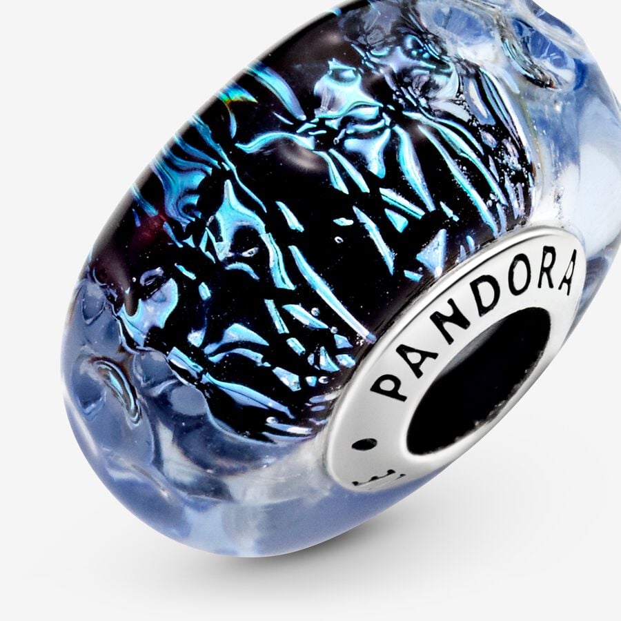 Charm Vetro di Murano, Oceano Blu