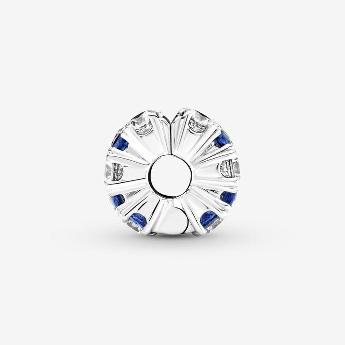 Charm Clip Pietre Blu