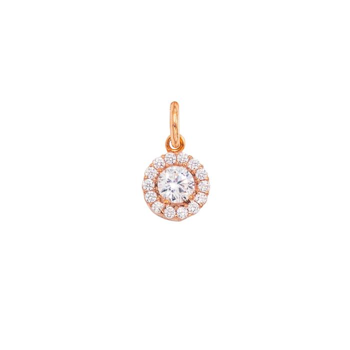 Charm Luce in Oro e Zirconi