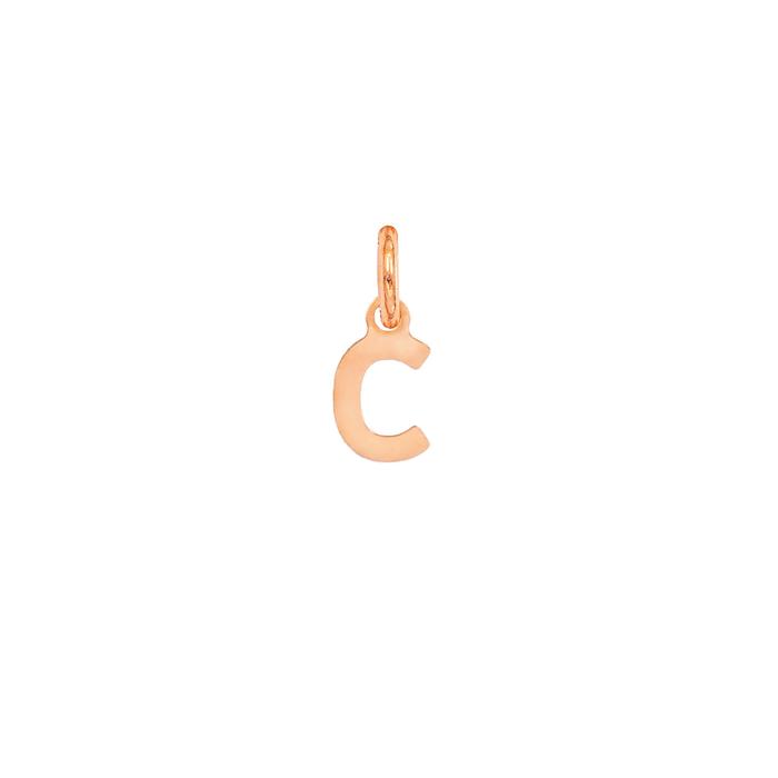 Charm Lettera C in Oro