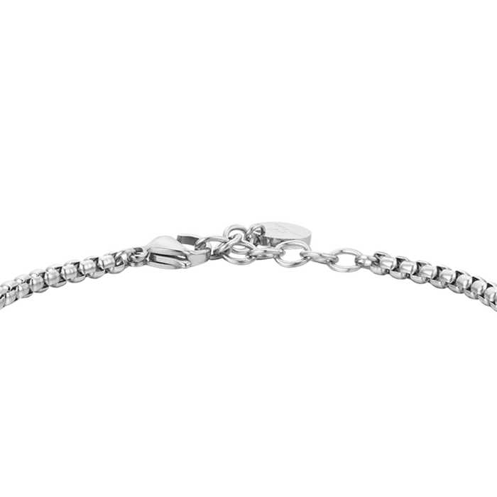 BRACCIALE UOMO IN ACCIAIO PIETRE TURCHESI