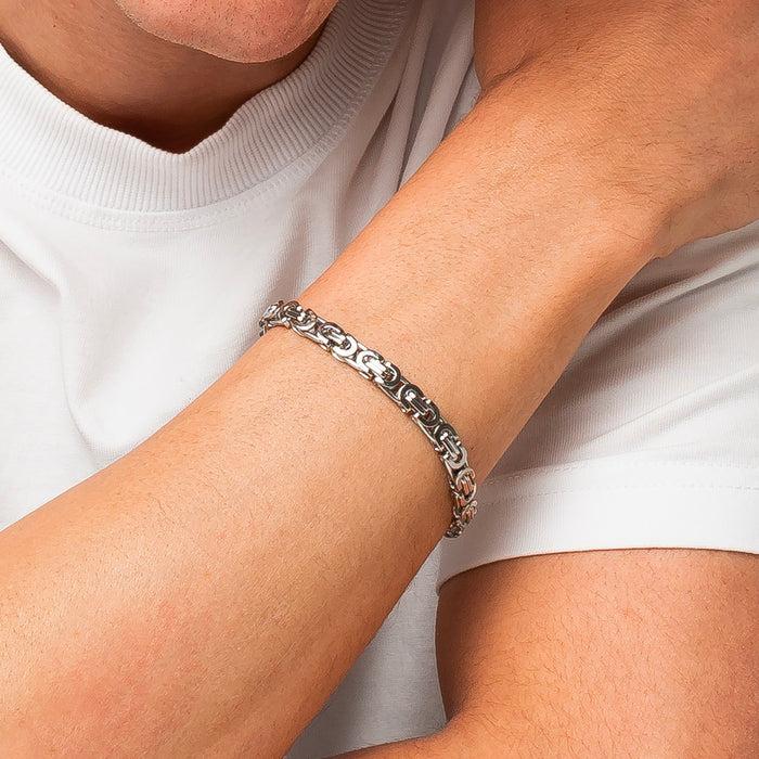 BRACCIALE UOMO IN ACCIAIO