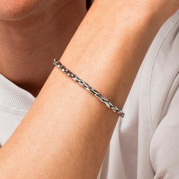BRACCIALE UOMO IN ACCIAIO