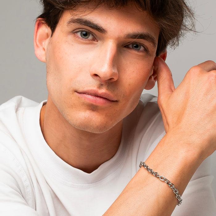BRACCIALE UOMO IN ACCIAIO