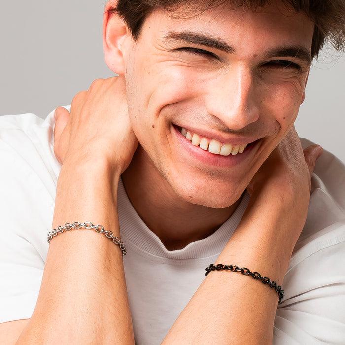 BRACCIALE UOMO IN ACCIAIO