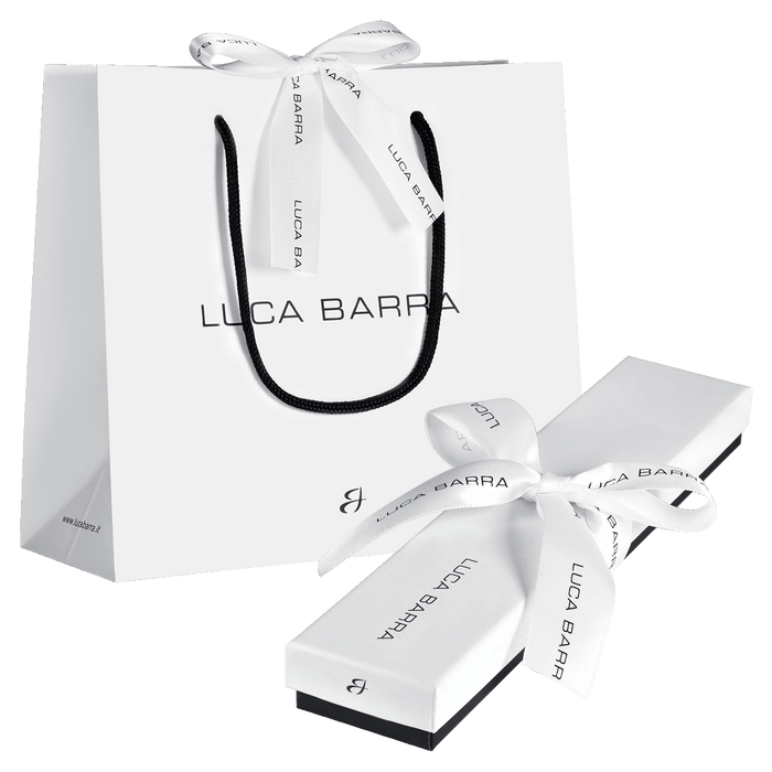 BRACCIALE DONNA IN ACCIAIO CON CUORI CON ZIRCONI BIANCHI E VERDI