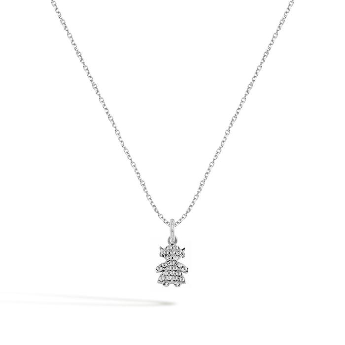 Collana Bambina in Oro e Zirconi
