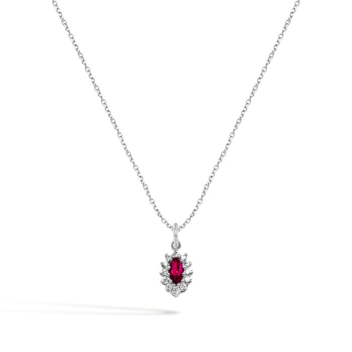 Collana GEMME in Oro e Zirconi