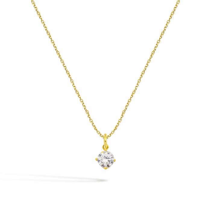 Collana Luce in Oro e Zirconi
