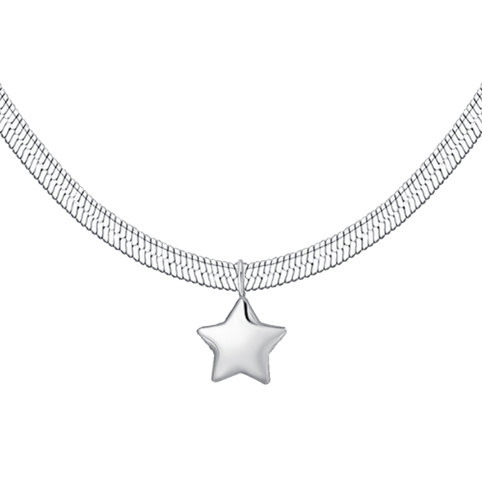COLLANA DONNA IN ACCIAIO CON STELLA