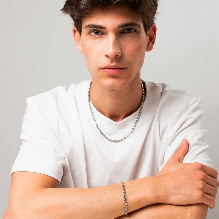 COLLANA UOMO IN ACCIAIO