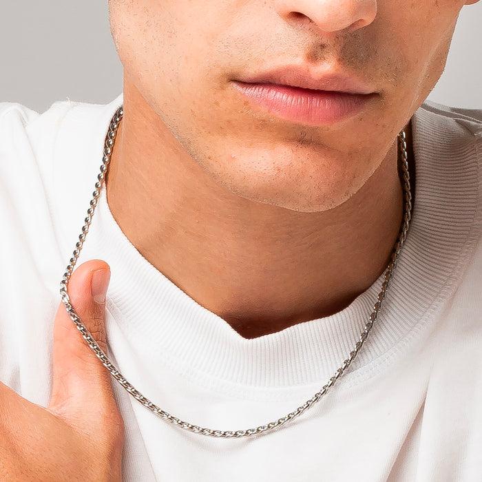 COLLANA UOMO IN ACCIAIO