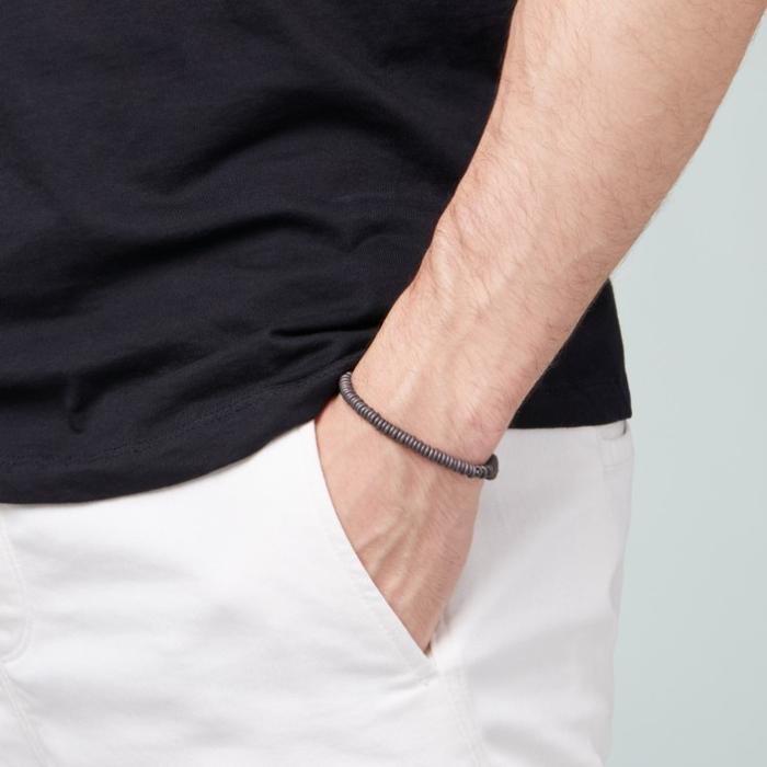 BRACCIALE RONDELLE TITANIO