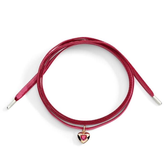 Cordino Velluto Rosso