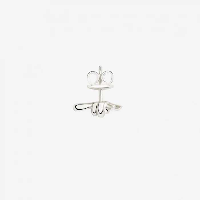 ORECCHINO STUD NODO ARGENTO