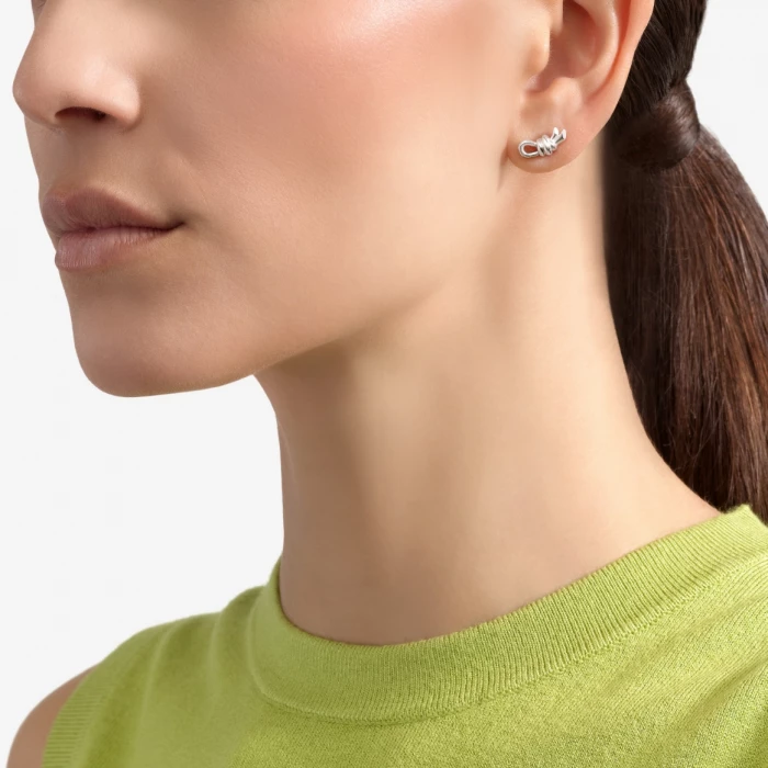 ORECCHINO STUD NODO ARGENTO