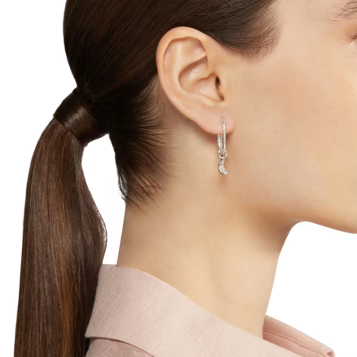 ORECCHINI HOOP ESSENTIALS ARGENTO