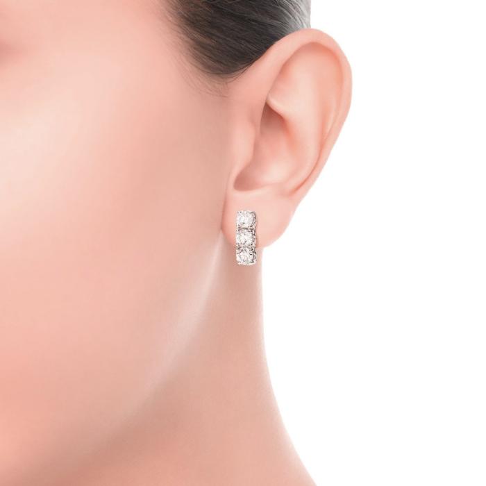 Orecchini trilogy anniversary brillanti 0.47