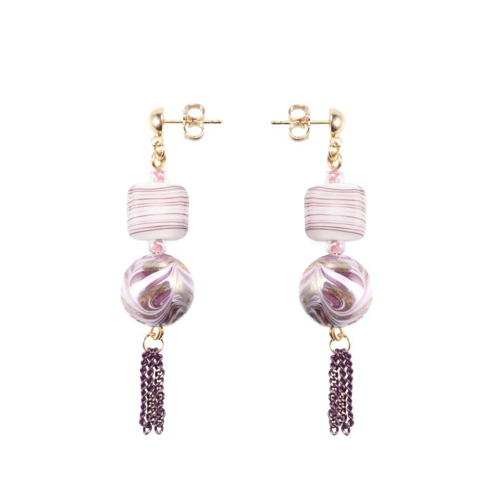 Orecchini Catena Blush