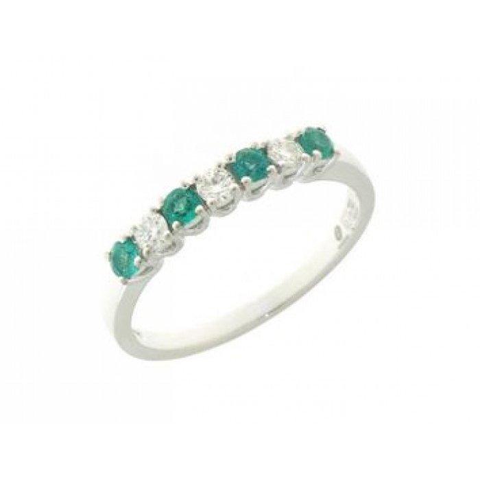 ANELLO SMERALDI E BR