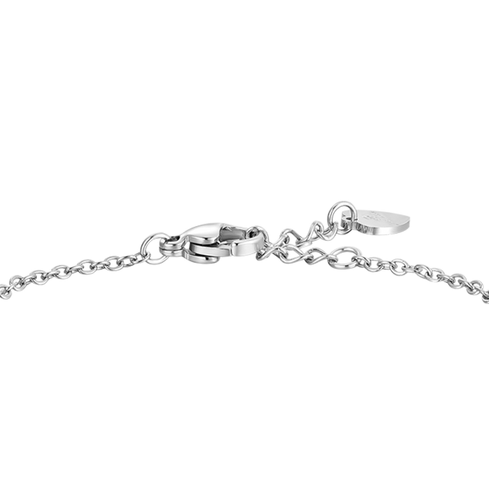 BRACCIALE BAMBINA IN ACCIAIO CON QUADRIFOGLIO