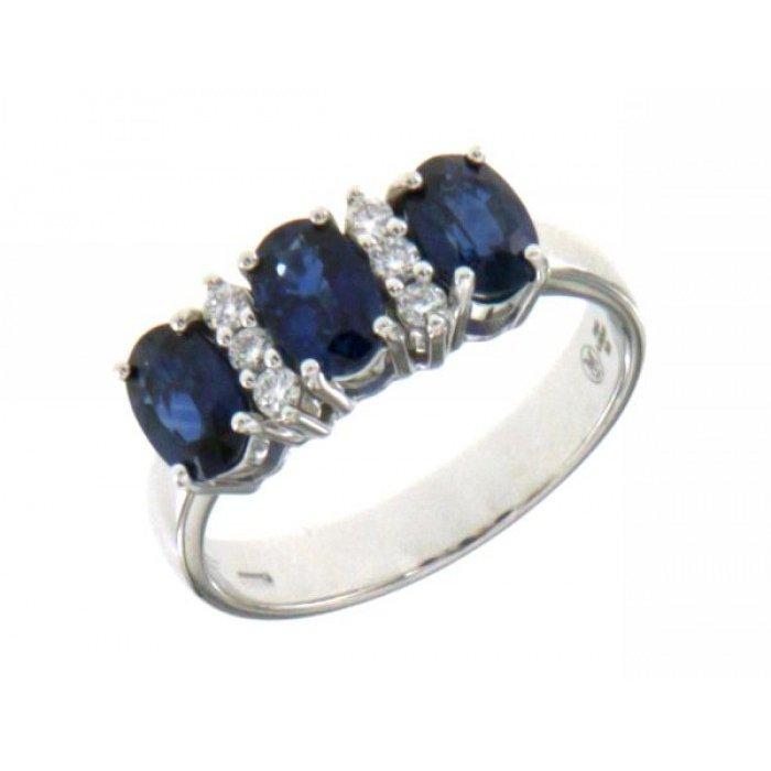 ANELLO ZAFFIRI E BR
