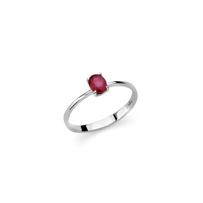 Anello rubino