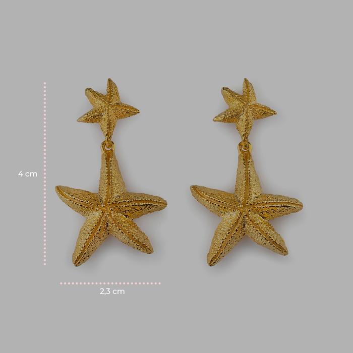 Orecchini Gold Stella Marina