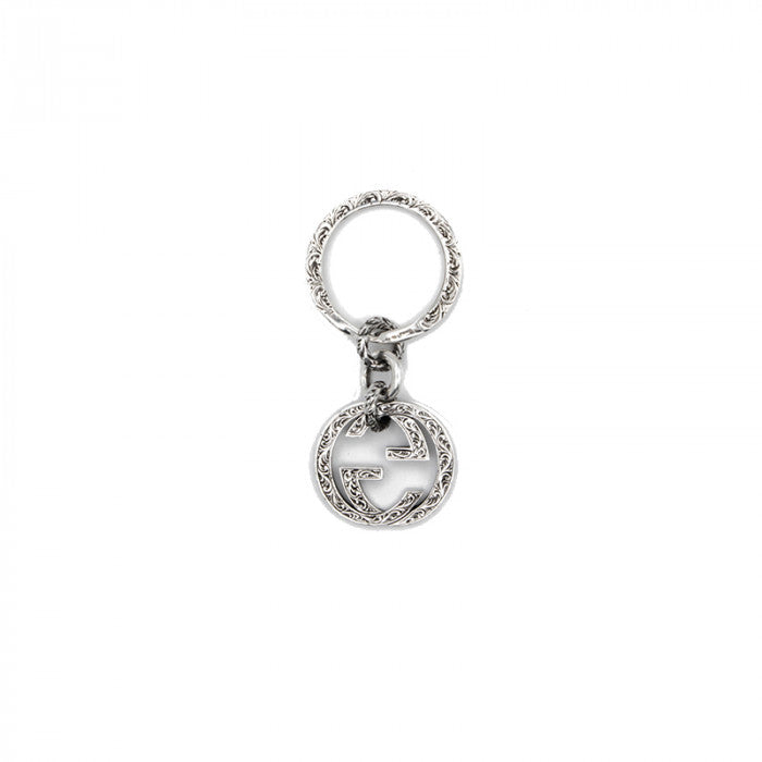 Portachiavi anello pendente GG